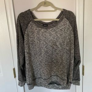 Thin Long Sleeve Plus Size Top